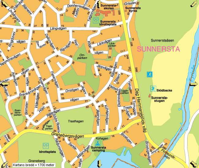 Karta över Uppsala Centrum | Karta 2020